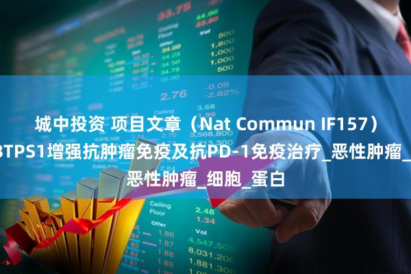 城中投资 项目文章（Nat Commun IF157）｜抑制MBTPS1增强抗肿瘤免疫及抗PD-1免疫治疗_恶性肿瘤_细胞_蛋白